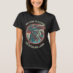 Camiseta Uno Es Ilegal En La Protesta G Contra Trump En Tie