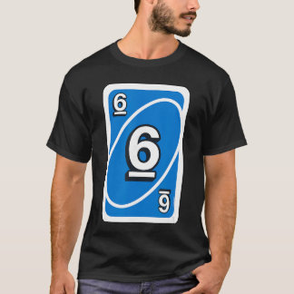 Camiseta Uno Halloween Blue 6 Card