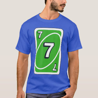 Camiseta UNO Halloween Green 7 Card