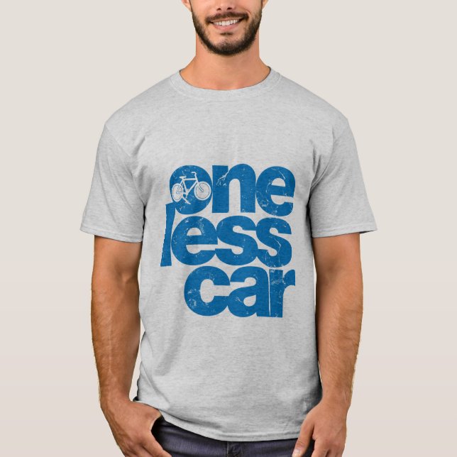 Camiseta Uno menos coche (Anverso)