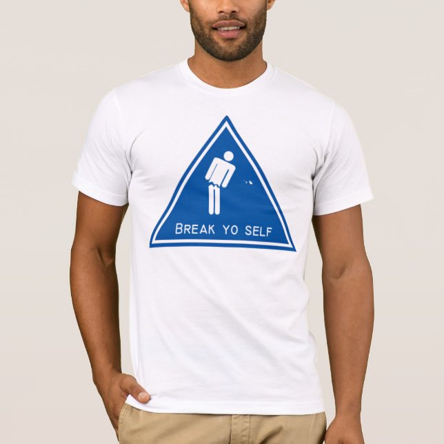 Camiseta Uno mismo de Yo de la rotura (Anverso)
