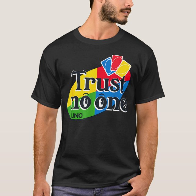Camiseta Uno - No Confíes (Anverso)