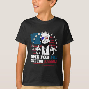 Camiseta Uno para Joe One para Kamala Funny Trump vota por 