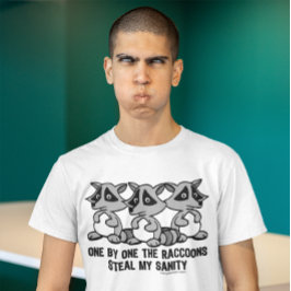 Camiseta Uno Por Uno El Diseño De Los Racconones