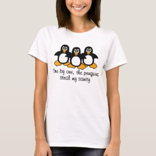Camiseta Uno por uno el diseño divertido del refrán de los