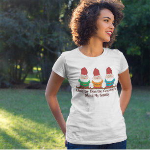 Camiseta Uno por uno Los Gnomes (gorras rojos)