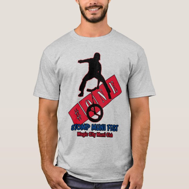 Camiseta #uno STOMP Munifest (Anverso)