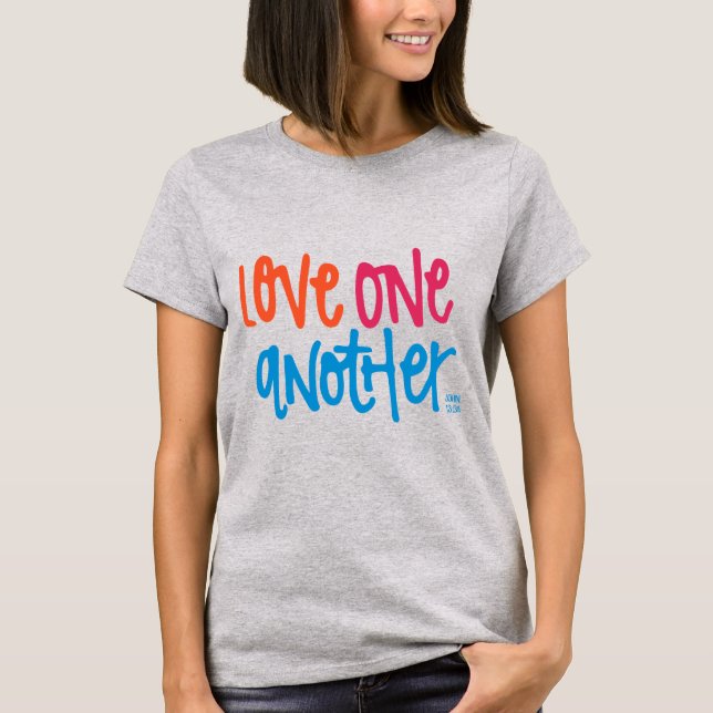 Camiseta unos a otros (Anverso)