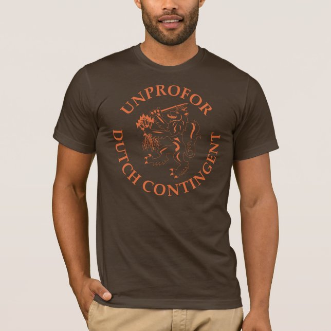 Camiseta UNPROFOR Dutch Contingent (Anverso)