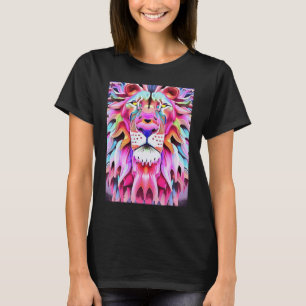 Camiseta Unreal fantasía de león soñada