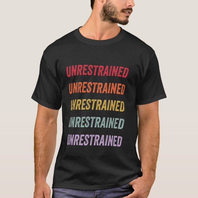 Camiseta Unrestrained (Anverso)