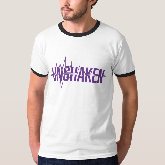 Camiseta UNSHAKEN – Epilepsy Awareness Purple Day Design (Anverso)
