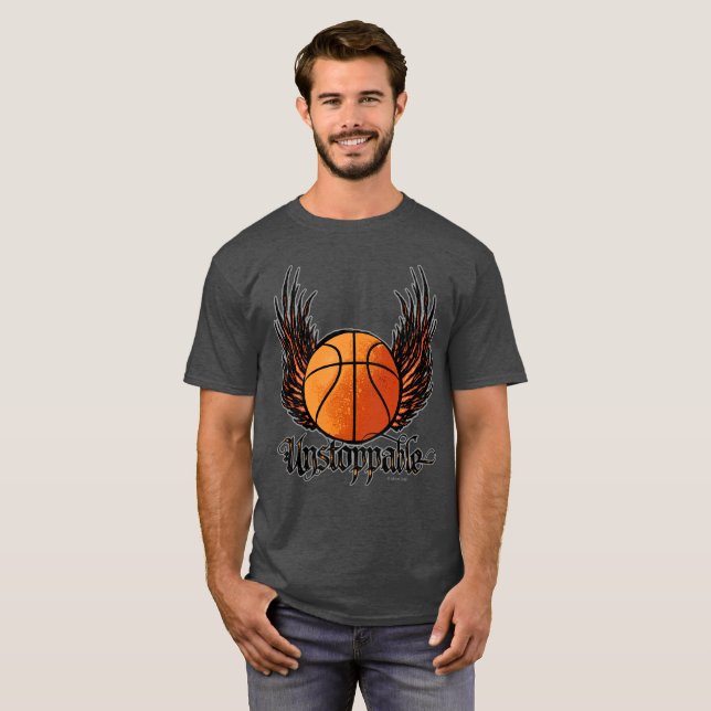 Camiseta Unstoppable (Basketball) (Anverso completo)