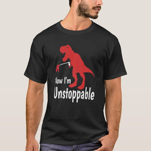 Camiseta Unstoppable Rex Trash Grabber Pickup Tool (Anverso)