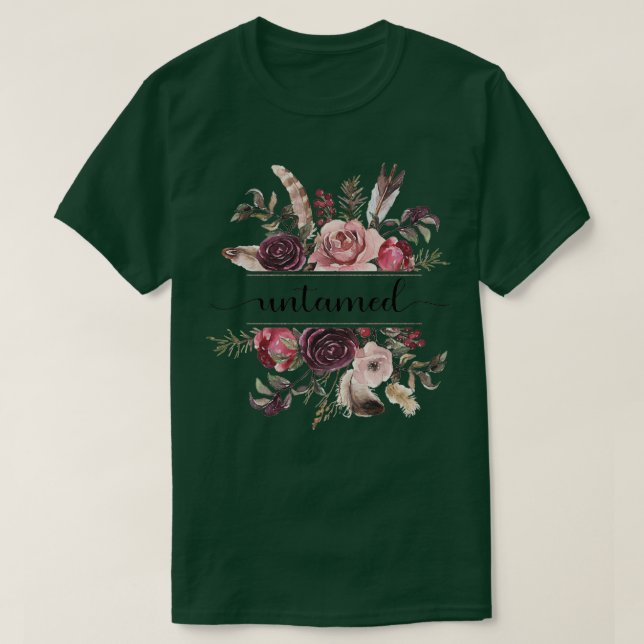 Camiseta Untamed cita de Glennon Doyle (Diseño del anverso)