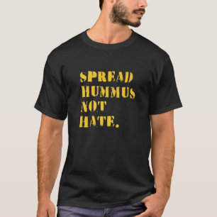Camiseta Untar Hummus No Odio Vegano Vegetariano Hummus