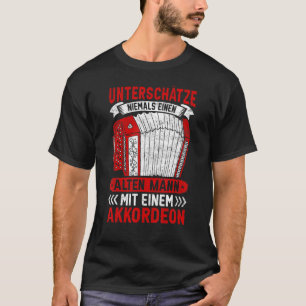 Camiseta Unterschätze Niemals Einen Alten Mann Accord Ac