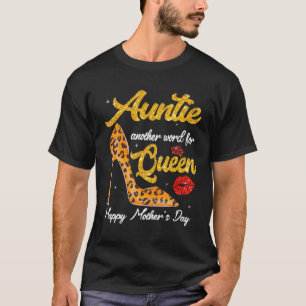 Camiseta Untie Otra Palabra Para Queen Leopard High Heels M