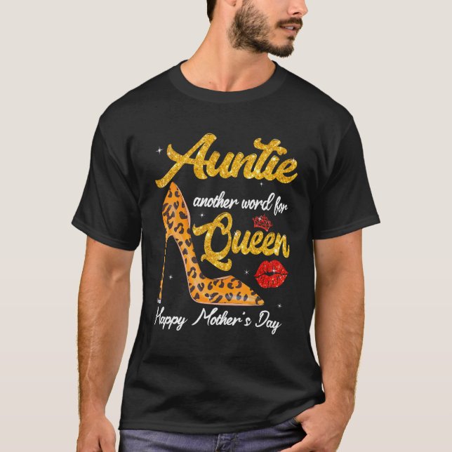 Camiseta Untie Otra Palabra Para Queen Leopard High Heels M (Anverso)