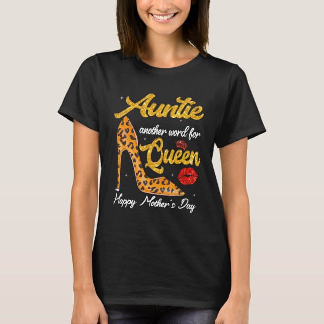Camiseta Untie Otra Palabra Para Queen Leopard High Heels M (Anverso)