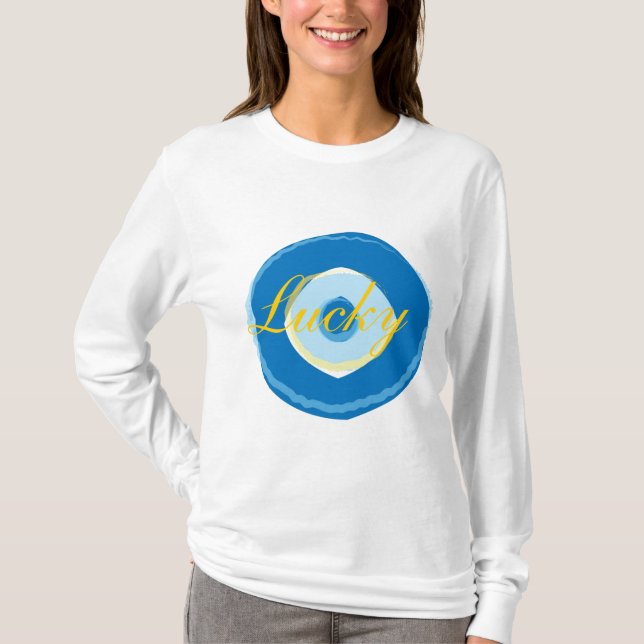 Camiseta Untitled-7, afortunado (Anverso)