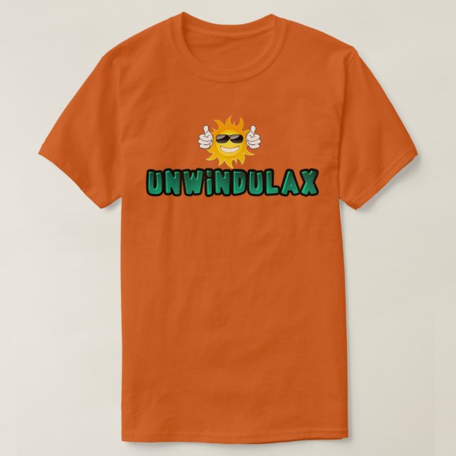 CAMISETA UNWINDULAX (Diseño del anverso)