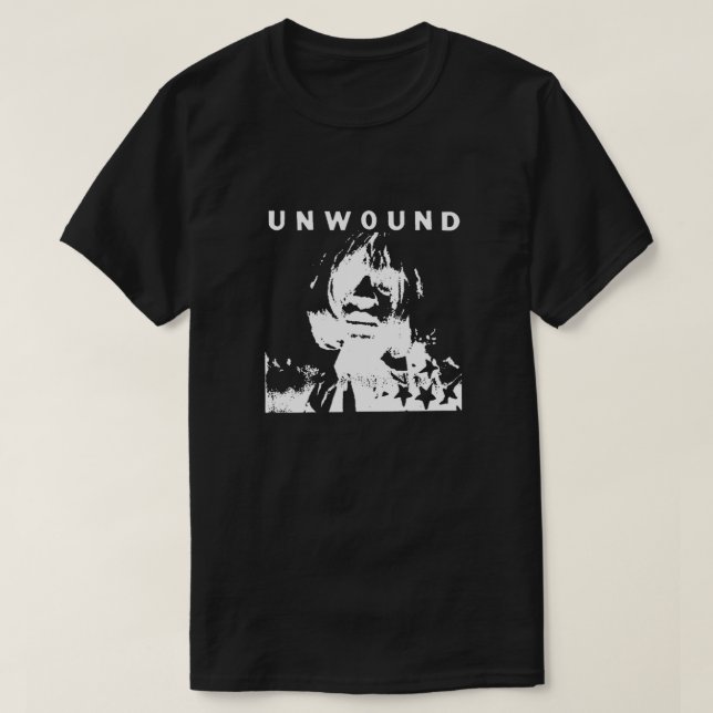 Camiseta Unwound band (Diseño del anverso)
