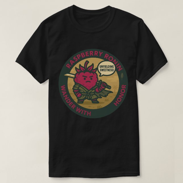 Camiseta Unyielding Sweetness Warrior Raspberry  (Diseño del anverso)