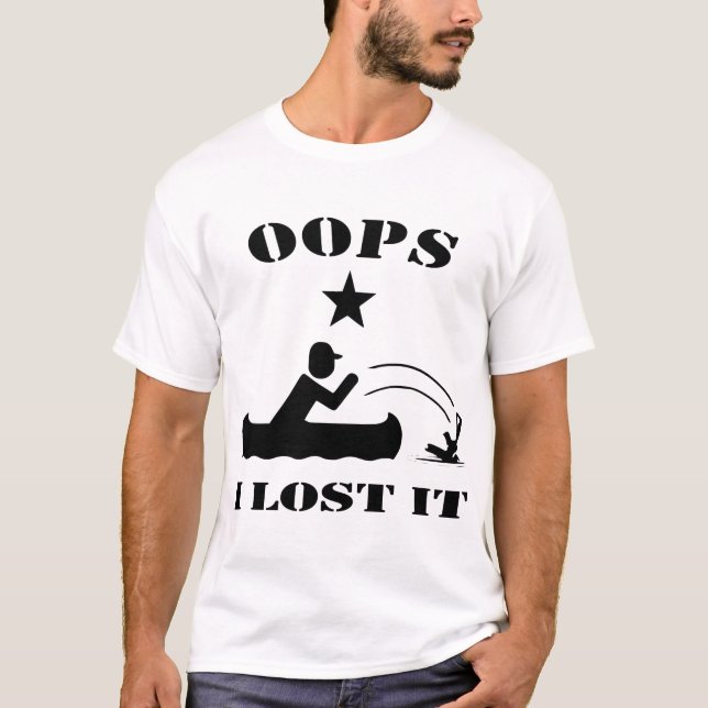 Camiseta Uops lo perdí #USAPatriotGraphics ©WhiteTigerLLC (Anverso)