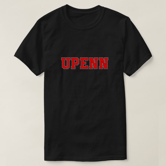 Camiseta UPenn Athletic University College Alumni Style T S (Diseño del anverso)