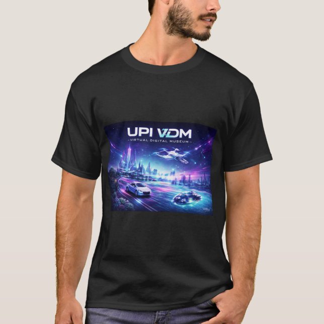 Camiseta UPI VDM Virtual Digital Museum para hombr (Anverso)