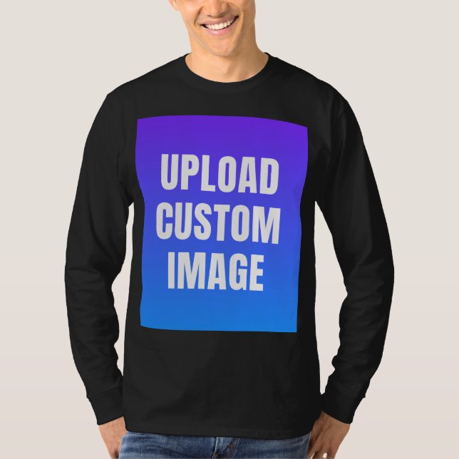 Camiseta Upload Custom Image - Add Your Own To Print On A (Anverso)