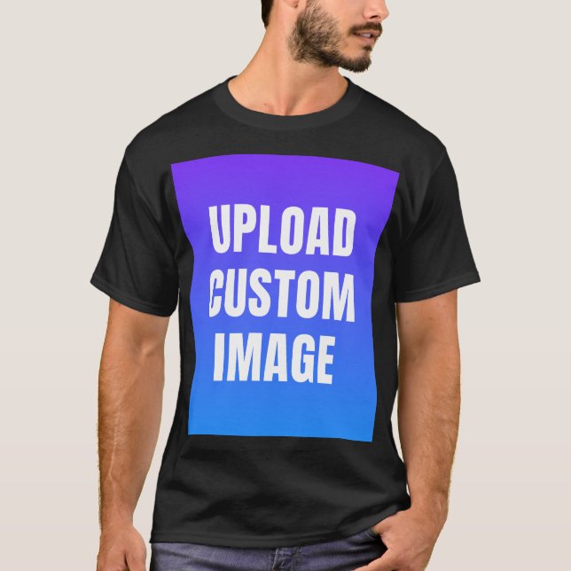 Camiseta Upload Custom Image - Add Your Own To Print On A (Anverso)