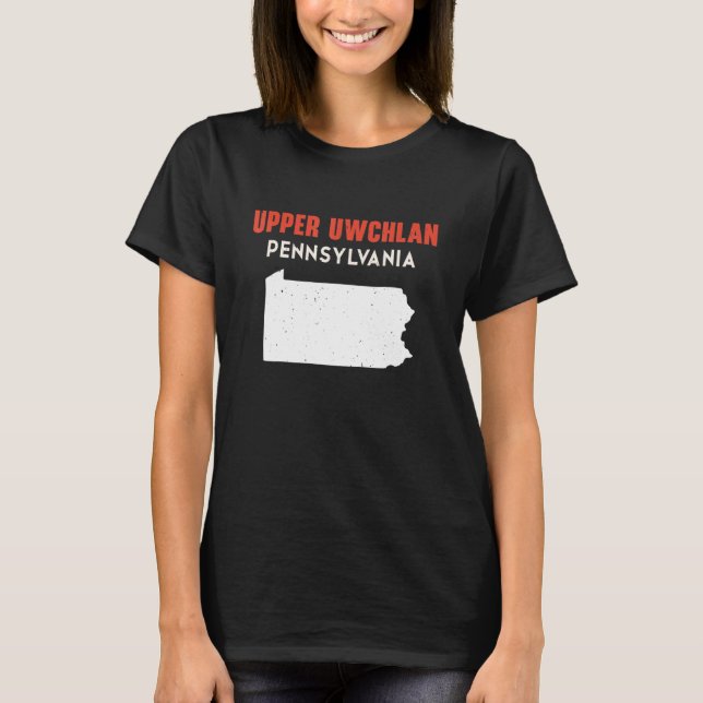 Camiseta Upper Uwchlan Pennsylvania EE.UU. (Anverso)