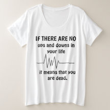 Camiseta "UPS AND DOWNS"