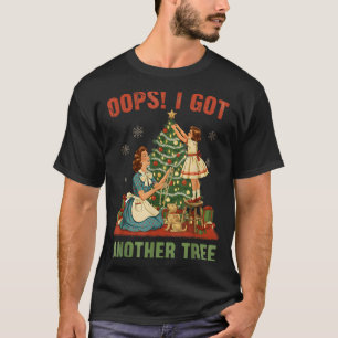 Camiseta Ups, conseguí otro árbol Navidad Fiesta Vintage
