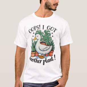 Camiseta Ups, conseguí otro ganso de planta divertido de ja
