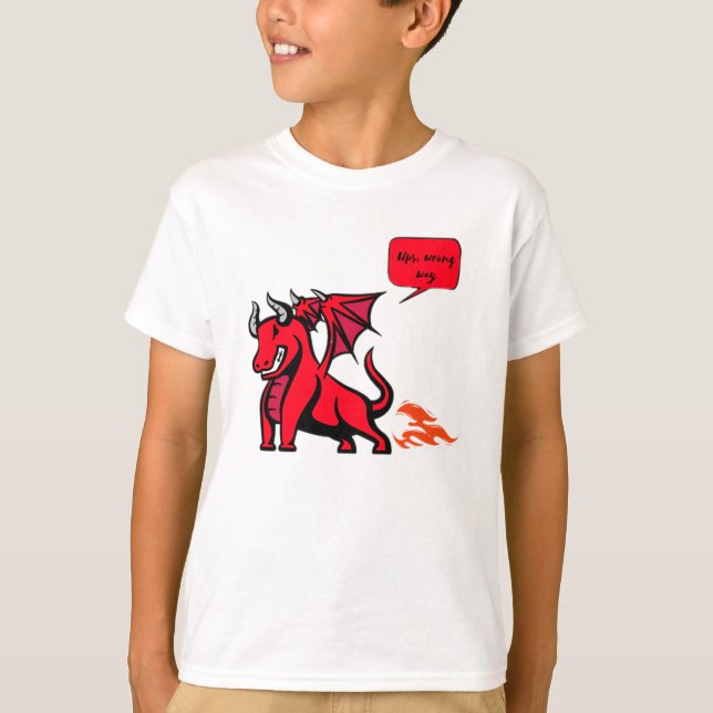 Camiseta ups dirección equivocada (Anverso)