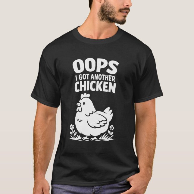 Camiseta Ups Me Salió Otro Pollo (Anverso)