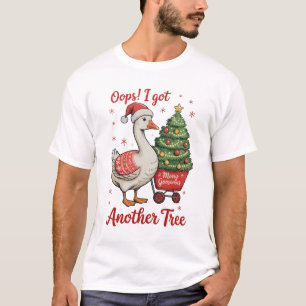Camiseta Ups, tengo otro ganso de árbol Navidad Xmas