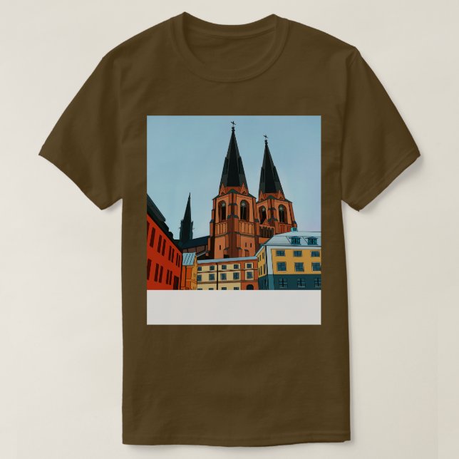 Camiseta Upsala Suecia 2 (Diseño del anverso)