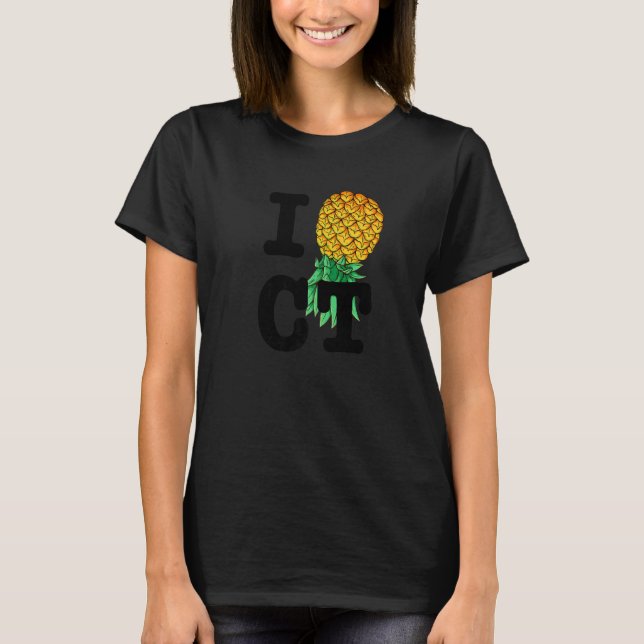 Camiseta Upside Down Pineapple Subcut Ct Swing (Anverso)