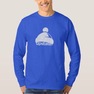 Camiseta upstate manga larga del gorra del invierno