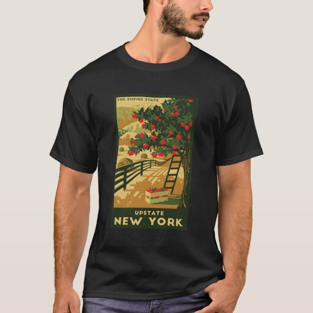 Camiseta Upstate Nueva York (Anverso)