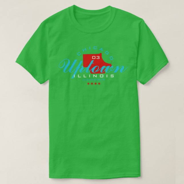 Camiseta Uptown Chicago TShirt (Diseño del anverso)