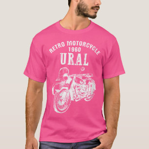 Camiseta Ural de la motocicleta retro para mujeres - Sideca