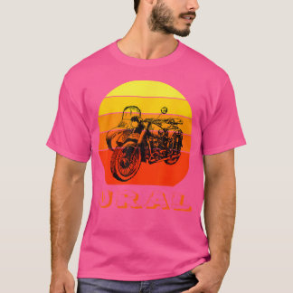 Camiseta Ural de moto retro - Motociclismo de sidecar vinta