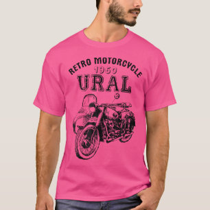 Camiseta Ural de moto retro - Motociclismo de sidecar vinta