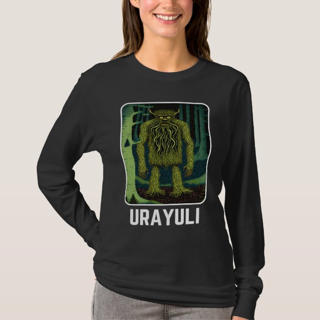 Camiseta Urayuli Cryptid Creature Alaskan Mythical Monster (Anverso)