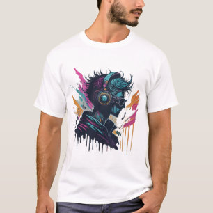 Camiseta Urban Beat DJ TShirt: Siente la vibe en color blan